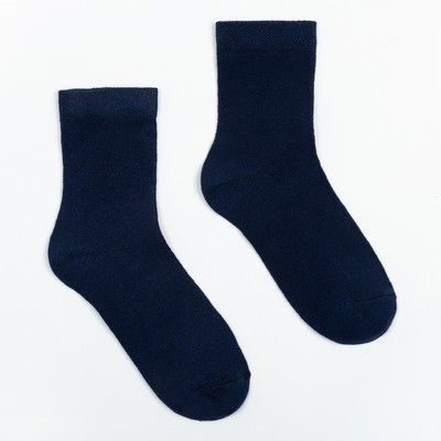 Носки детские, цвет синий, размер 18
