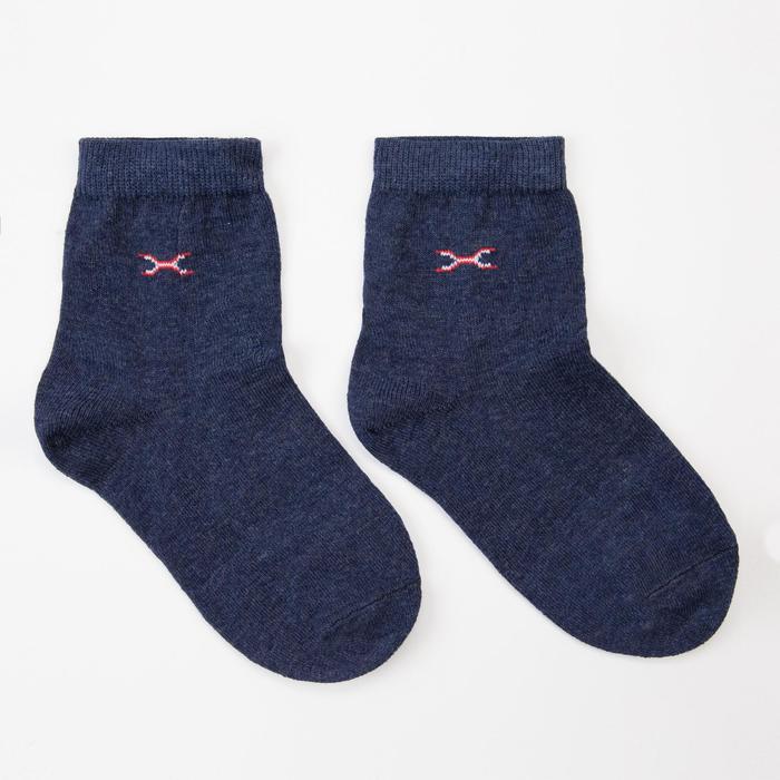 Носки детские, цвет джинс, размер 24 - Фото 1