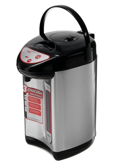 Термопот Luazon LET-5001, 5.8 л, 3 способа подачи воды, поддержка температуры, 750 Вт