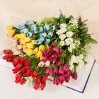 Букет искусственный «Тюльпаны», h=30 см, МИКС 4560198 - фото 16876926