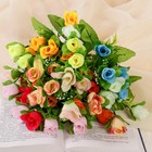 Букет «Розы мини», 29 см, МИКС (комплект 2 шт) - фото 24577569