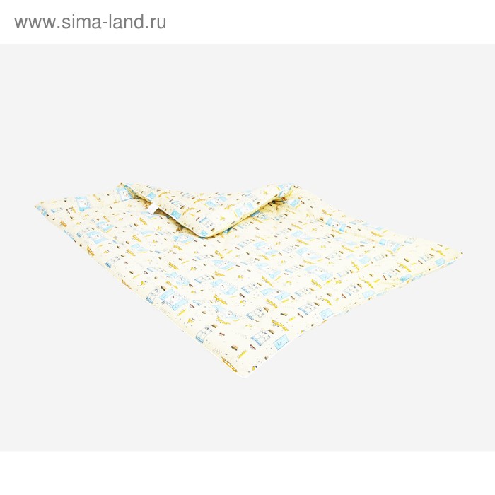 Одеяло всесезонное, размер 110 × 140 см, силиконизированное волокно, холлофайбер