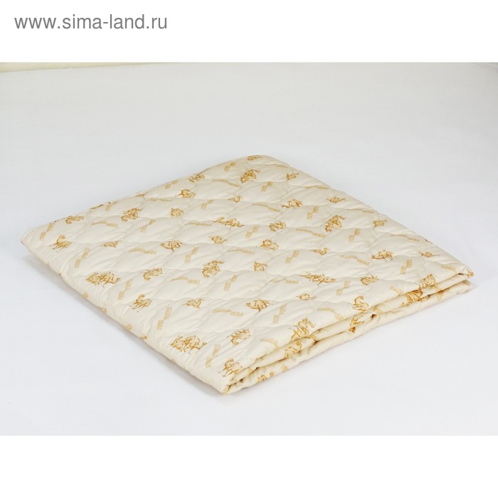 Одеяло лёгкое, размер 140 × 205 см, верблюжья шерсть - Фото 1