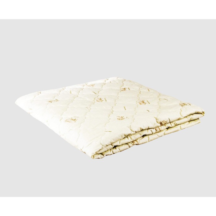 Одеяло лёгкое, размер 110 × 140 см, овечья шерсть - фото 1907055214