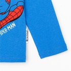 Футболка с длинным рукавом MARVEL «Человек-паук», рост 122-128 (34), синяя - фото 42718608