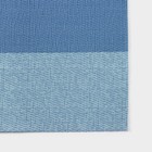 Салфетка сервировочная на стол «Три полосы», 45×30 см, цвет голубой - Фото 2