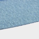 Салфетка сервировочная на стол «Три полосы», 45×30 см, цвет голубой - Фото 3