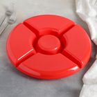 Менажница, 30 см, 5 ячеек, цвет МИКС - Фото 3