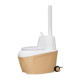 Биотуалет жидкостный, 120 л, с вентилятором, «Piteco»