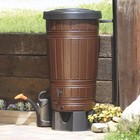 Водосборник, 265 л, коричневый, Woodcan - Фото 1