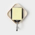 Крючки самоклеящиеся Доляна «Ромб», 3 шт., светлое дерево - Фото 6