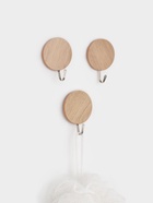 Крючки самоклеящиеся Доляна «Круг», 3 шт., светлое дерево - Фото 11