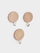 Крючки самоклеящиеся Доляна «Круг», 3 шт., светлое дерево - Фото 9