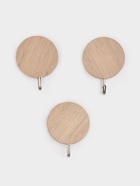 Крючки самоклеящиеся Доляна «Круг», 3 шт., светлое дерево - Фото 10