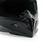 Шлем HIZER 615-2, размер XL, чёрный матовый - Фото 9
