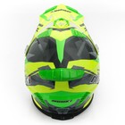 Шлем HIZER, NENKI 316-1, размер XL, желтый, зеленый, чёрный - Фото 4