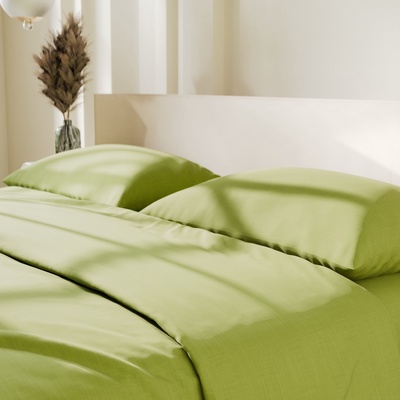 Постельное бельё Этель евро «Спелый лайм» 200×217, 240*220, 70×70-2 шт, поплин 125 г/м²