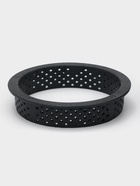 Формы для выпечки тарта Доляна, перфорированные, внутренний d=8.3 см, набор 6 шт., чёрный - Фото 3