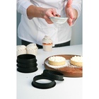 Формы для выпечки тарта Доляна, перфорированные, внутренний d=8.3 см, набор 6 шт., чёрный - Фото 9