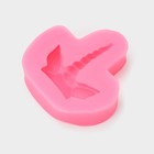Молд для заливки «Единорог», силикон, 6.5×6.5 см, розовый - Фото 3