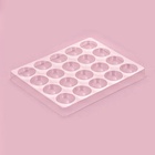 Форма для шоколада и конфет «Полусфера», 23.6×18.8 см, 20 ячеек 4×4×1.8 см, прозрачная - Фото 3