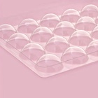 Форма для шоколада и конфет «Полусфера», 23.6×18.8 см, 20 ячеек 4×4×1.8 см, прозрачная - Фото 5