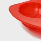 Форма для выпечки Доляна «Пасха. Пасхальные яйца», силикон, 32,5×19,5 см, 6 ячеек (9,7×6,8 см), цвет красный - фото 4292289