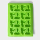 Форма для шоколада Доляна «Кролик», силикон, 30×23 см, 16 ячеек, МИКС - Фото 6