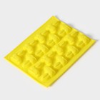 Форма для шоколада Доляна «Кролик», силикон, 30×23 см, 16 ячеек, МИКС - Фото 8