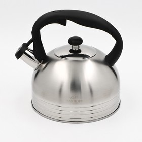 Чайник со свистком из нержавеющей стали «Торонто», 2,5 л, индукция, цвет хромированный