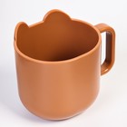 Кружка детская Крошка Я «Мишка», 260 мл., коричневый - Фото 3