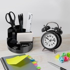 Подставка-органайзер для канцелярии Стамм «Профи», чёрная - Фото 6