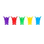 Настольная игра на ловкость «Давай хватай», 5 разноцветных пингвинов - фото 6257151