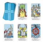 Таро «Обучающая колода по методике Райдера — Уэйта» с обновлённым дизайном, 78 карт (6×11 см), мешочек, свеча, четки, 16+ - Фото 4