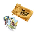 Таро «Обучающая колода по методике Райдера — Уэйта» с обновлённым дизайном, 78 карт (6×11 см), мешочек, свеча, четки, 16+ - Фото 5