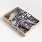 Кухонный набор «Доляна. Царь на кухне»: варежка-прихватка, молоток деревянный - Фото 7