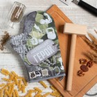 Кухонный набор «Доляна. Настоящий герой»: варежка-прихватка, молоток деревянный - Фото 2