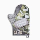 Кухонный набор «Доляна. Настоящий герой»: варежка-прихватка, молоток деревянный - Фото 3