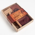 Кухонный набор «Охотник»: варежка-прихватка 20×28 см, молоток деревянный - Фото 6