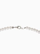 Бусы «Невеста» с жемчугом, бусины со стразами, шар № 4.6.8, белые, 45 см - Фото 4