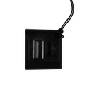 Внешний аккумулятор Luazon PB-03, 2200 мАч, USB, 1 А, крепление кольцо, чёрный - фото 9916358