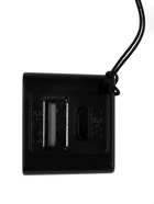 Внешний аккумулятор PB-03, 2200 мАч, USB, 1 А, крепление кольцо, чёрный - Фото 7