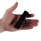 Внешний аккумулятор Luazon PB-03, 2200 мАч, USB, 1 А, крепление кольцо, чёрный - фото 9916359