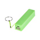 Внешний аккумулятор LuazON PB-03, 2200 мАч, USB, 1 А, крепление кольцо, зелёный - Фото 3