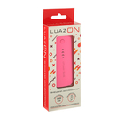 Внешний аккумулятор LuazON, 3600 мАч, USB, 1 А, индикатор зарядки, розовый - Фото 4