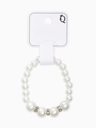 Браслет жемчуг "Невеста" бусины d=0,8+1,2 со стразами 4 штуки, цвет белый - фото 809213428 Браслет жемчуг "Невеста" бусины d=0,8+1,2 со стразами 4 штуки, цвет белый - фото 809213428