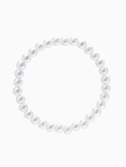 Браслет из бусин «Жемчуг. Невеста», d=5.5 см, шар №4, белый - Фото 1