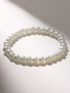 Браслет из бусин «Жемчуг. Невеста», d=5.5 см, шар №4, белый - Фото 5