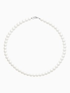 Бусы «Невеста», с жемчугом, шар №10, белые, 40 см - Фото 1