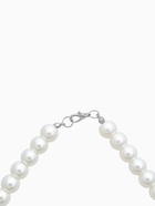 Бусы «Невеста», с жемчугом, шар №10, белые, 40 см - Фото 5